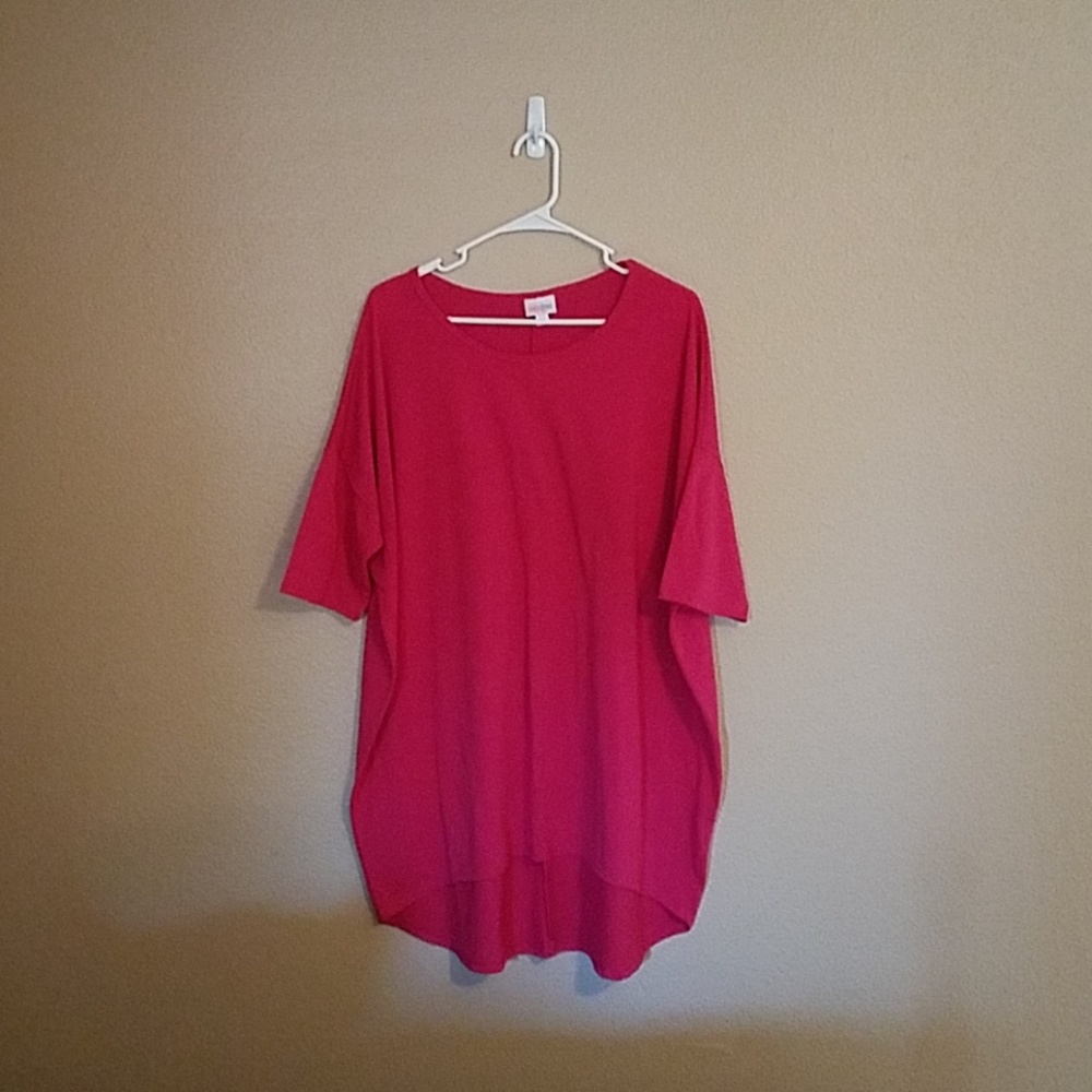 Lularoe XL hot pink Irma